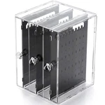 Ranit Acrylic Jewelry Storage Box Earring Display Stand Organizer Holder With... New. Price: $32.12.