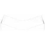 Plymor Clear Acrylic Open Book Display Stand Flat 19.625 X 12 3.5 H New. Price: $126.57.