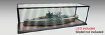 Trumpeter Models 1/200 Ship Display Case-glass #09841 Arizona, Nelson, Etc New. Price: $399.99.