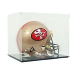 Saf-t-gard Acrylic Football Helmet Display Case Clear Back AD03EC. Price: $28.95.