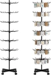 Hypergiant Retail Display Stand 7 Tier Rotating Rack For Store Black New. Price: $57.11.
