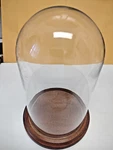 Bards Glass Display Dome With Base Taiwan 8.5"TALL X Wide Used. Price: $38.00.