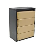 14X6X10" Wood Frame Organizer W/ Boxes Stackable Slot Nuts Bolts Accessories New. Price: $36.43.