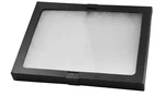 Glass Top Riker Display Box With Metal Clips 8-5/8" 6-5/8" 3/4" New. Price: $13.45.