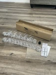 Isee Vault Display Cooler Door Rack, APEX-5C-1002-CLR Narrow Set Of New. Price: $15.00.